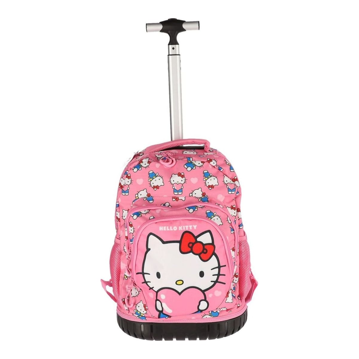 Ghiozdan Troller Cl I-iv Hello Kitty Roz 3 Fermoare Pigna