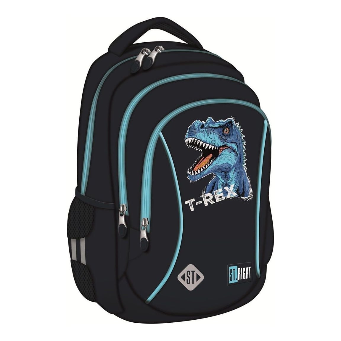 Ghiozdan Cl 0 BP-26 Blue T-rex St.right Majewski