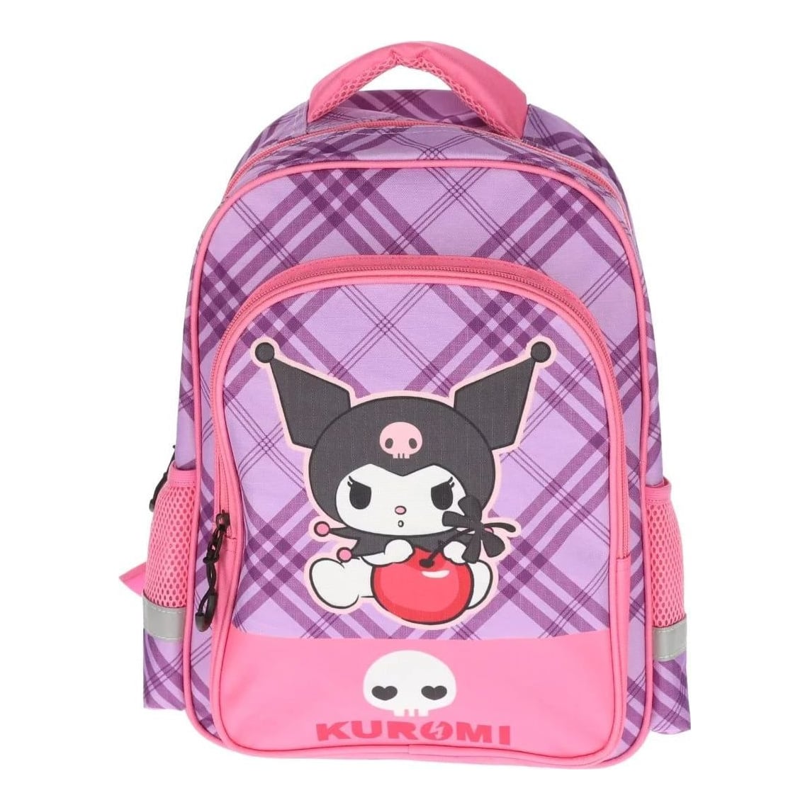 Ghiozdan Clasa 0 Kuromi Roz 2 Fermoare Pigna