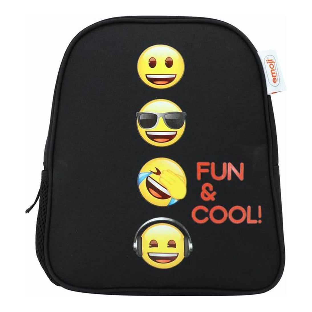 Ghiozdan Gradinita Emoji Classic Negru Pigna