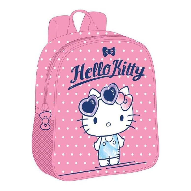 Ghiozdan Gradinita Hello Kitty Dots Roz Pigna