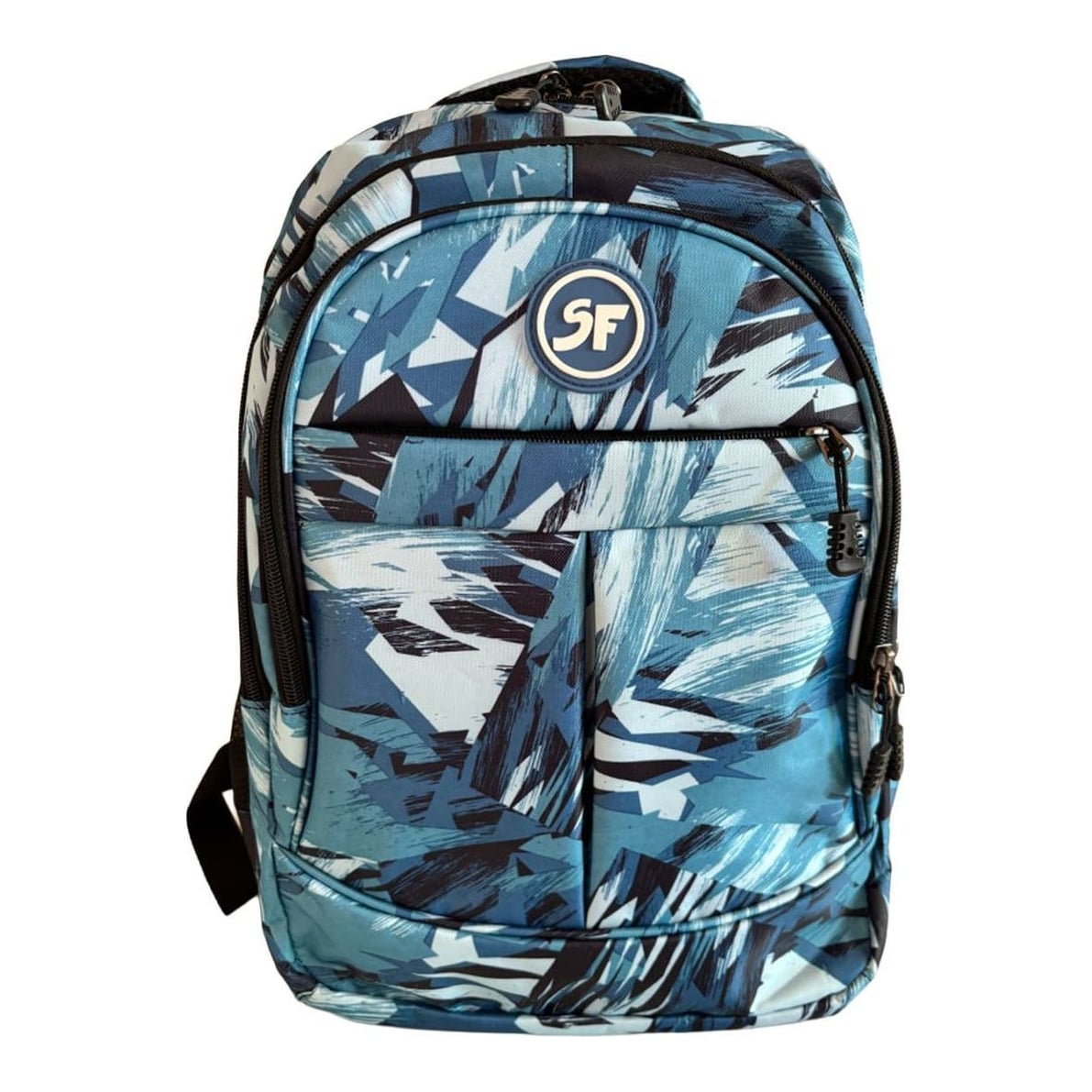 Ghiozdan Laptop Sf Camuflaj Albastru 42*37*13 Cm Pigna