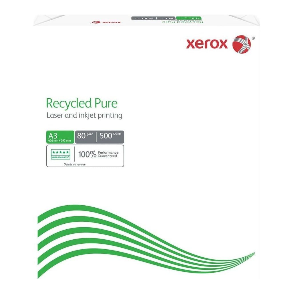 Hartie Copiator A3 Recycled Pure 80G 500/Top Xerox