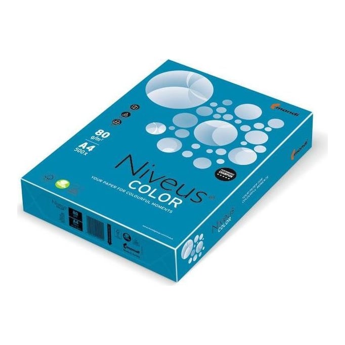 Hartie Copiator A4 Albastru Intens 80G 500/Top DB49 Niveus
