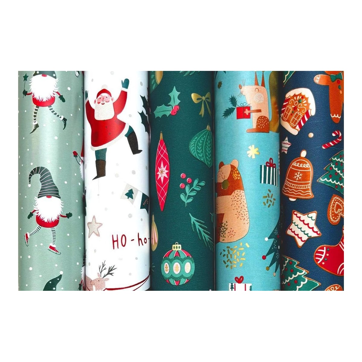 Hartie Ambalaj Rola 70CM X 2M Christmas Party Rotolux