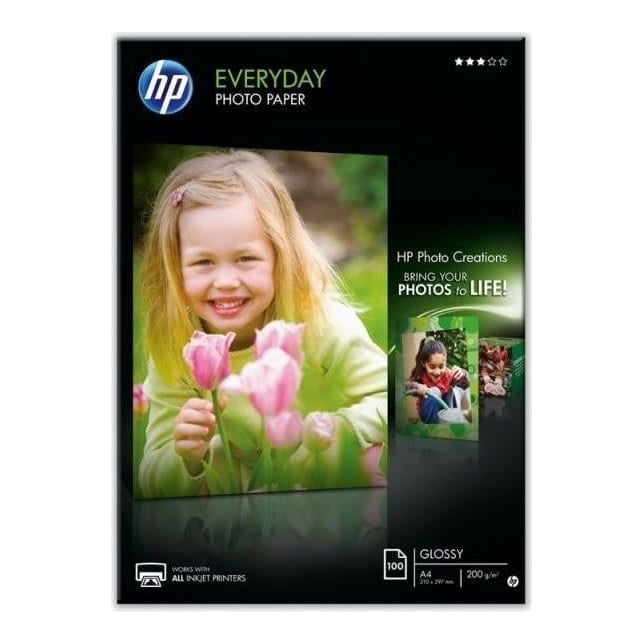 Hartie Foto HP Q2510A A4 Glossy 200G 100COLI/Top