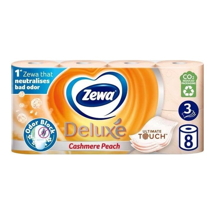 Hartie Igienica 3STR 8/Set Piersica Zewa