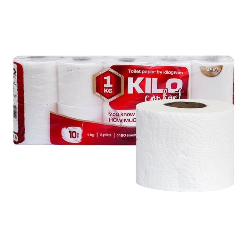 Hartie Igienica Alba 3STR 10/Set Kilo