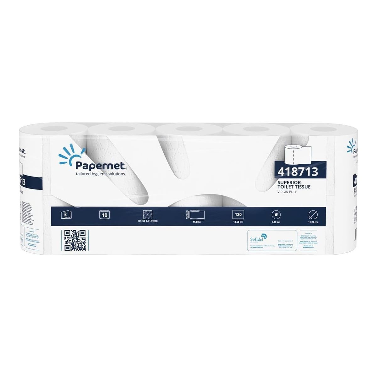 Hartie Igienica Alba 3STR 10/Set Papernet