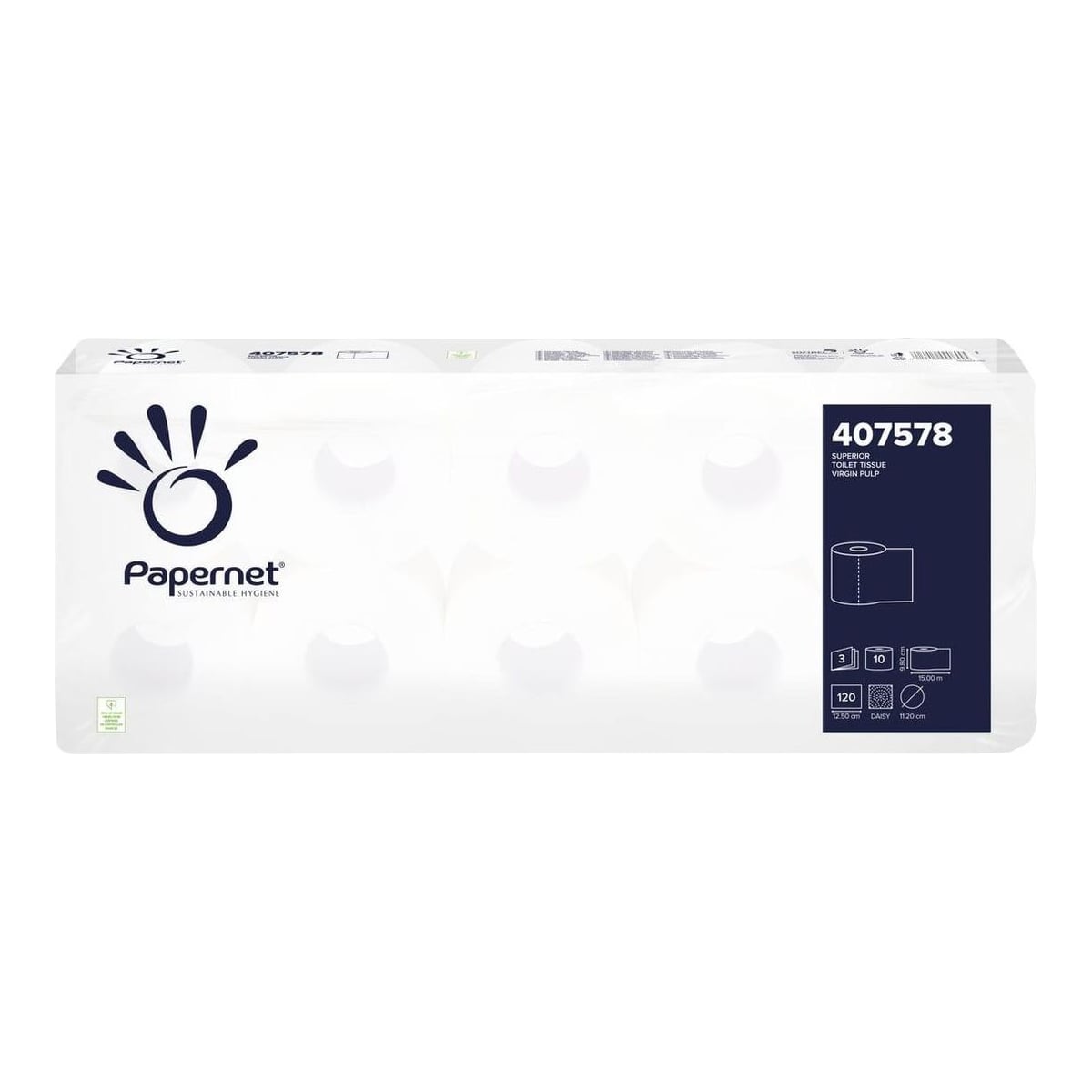 Hartie Igienica Alba 3STR 10/Set Papernet