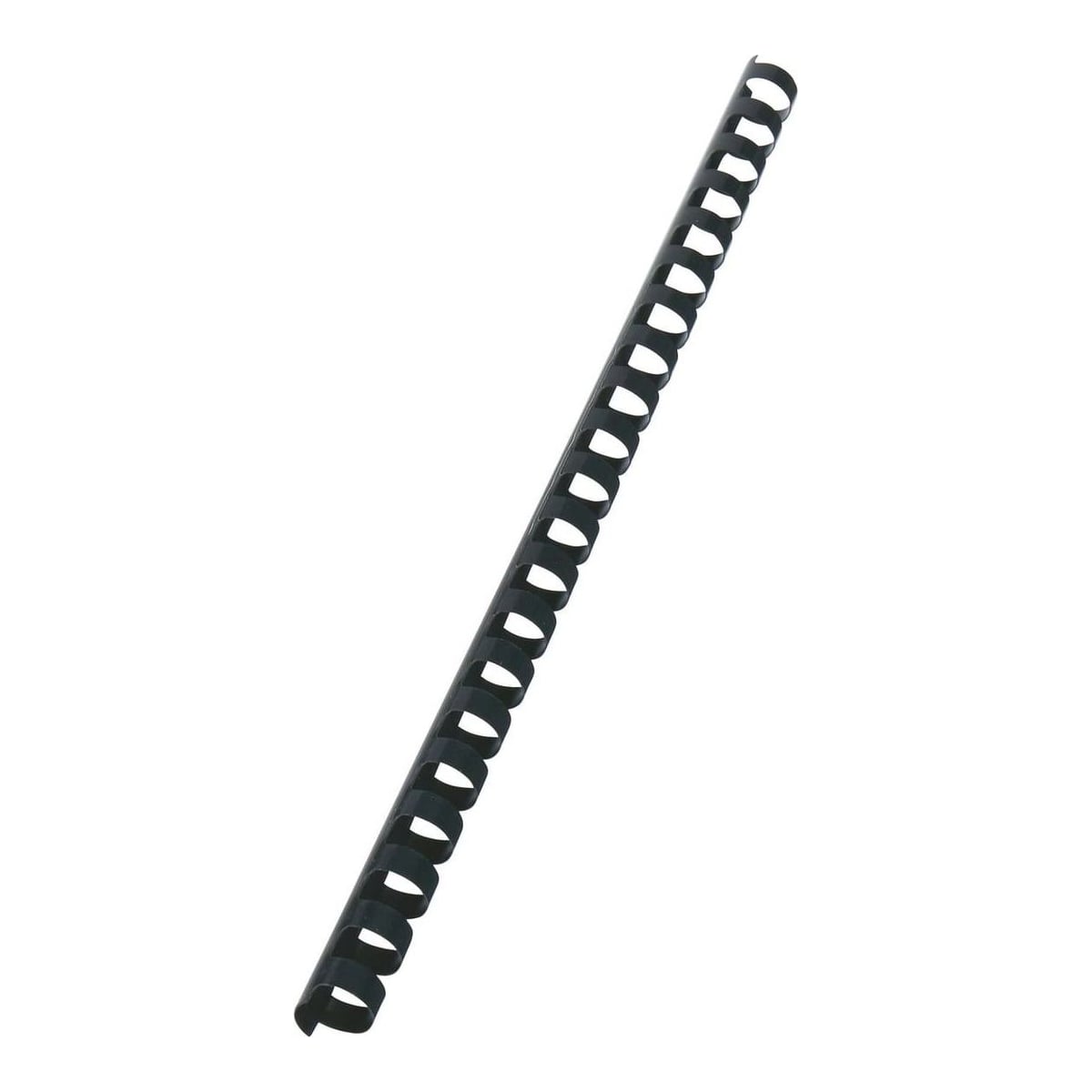 Inel Plastic 14MM Negru Pt 125 Coli 100/Cut Gbc