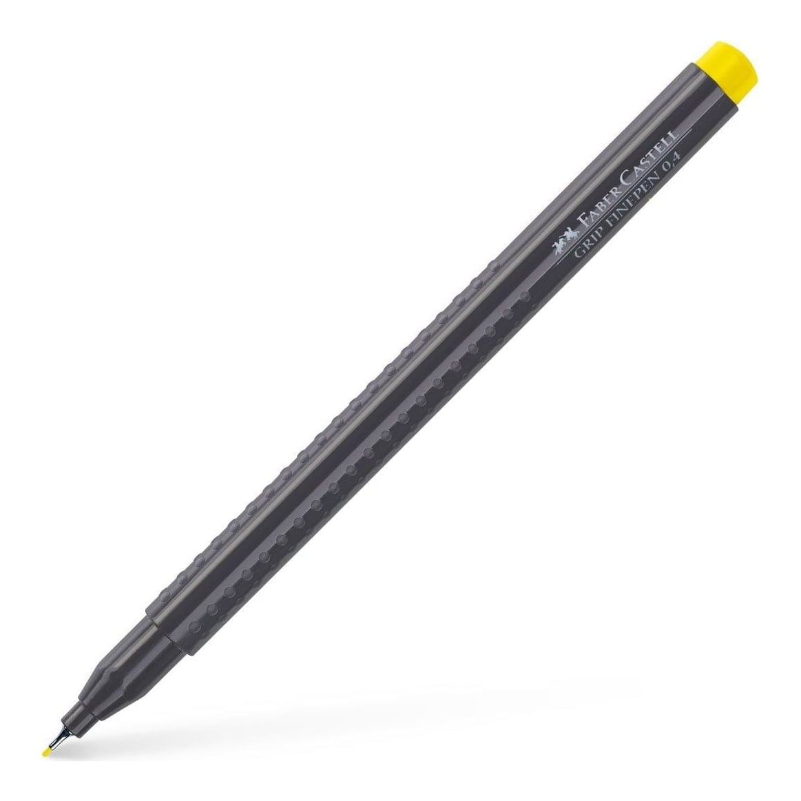 Liner 0.4MM Galben Crom Grip Faber-castell