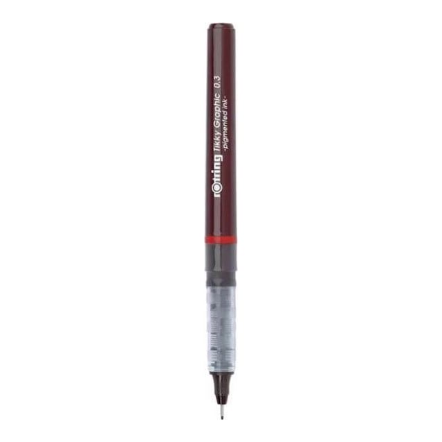 Liner Graphic 0.3MM Negru Tikky Rotring