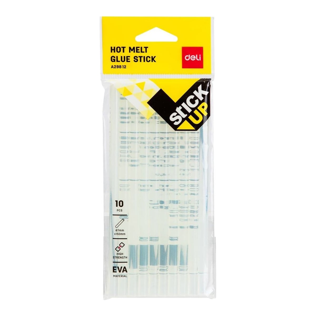 Lipici Transparent Hot Melt 7*150MM 10 Buc/Set Deli