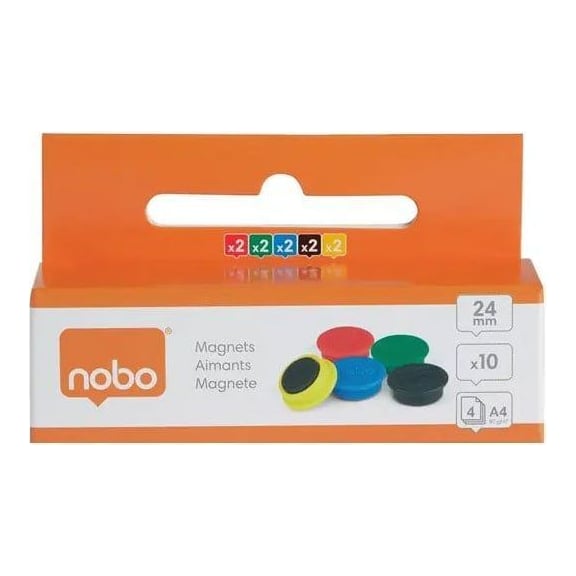 Magneti Whiteboard 24MM 10/Set Nobo