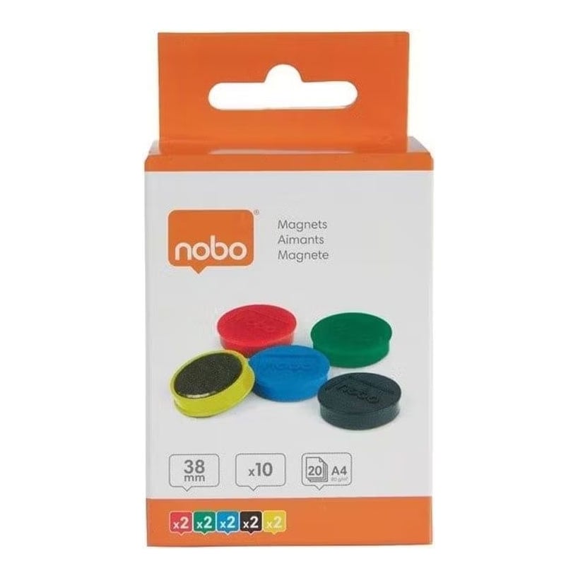 Magneti Whiteboard 38MM 10/Set Nobo