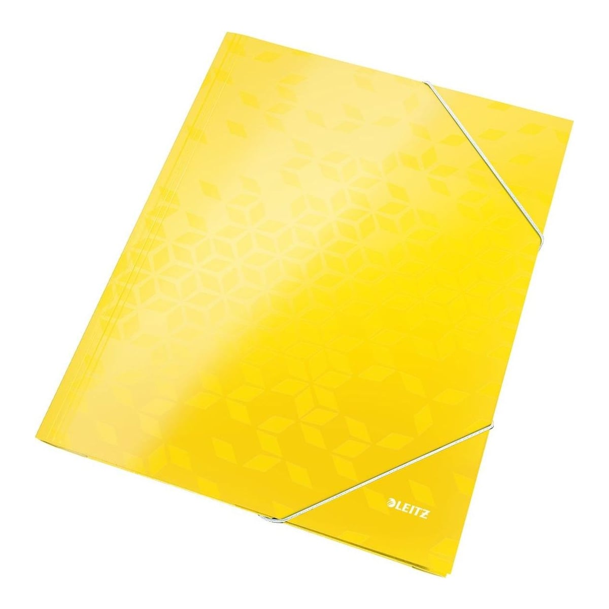 Mapa Carton Cu Elastic Galbena Wow Leitz