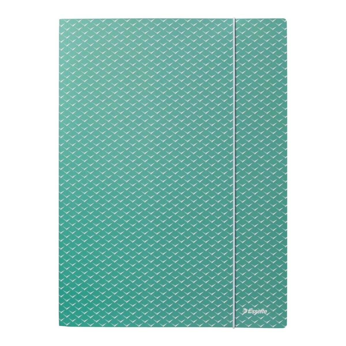 Mapa Carton Cu Elastic Verde Reciclabila Colour'breeze Esselte