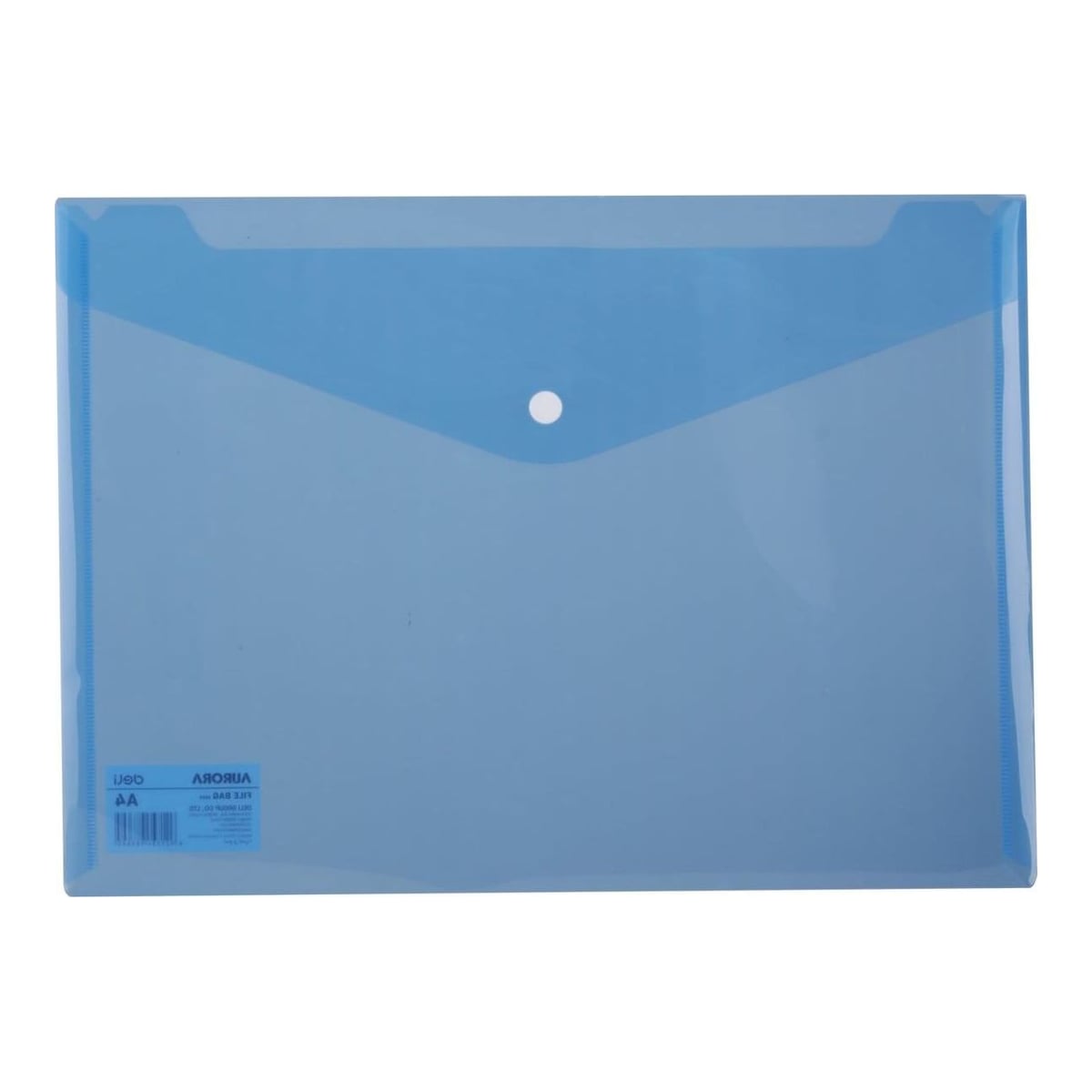Mapa Plastic Cu Buton A4 Albastra Deli