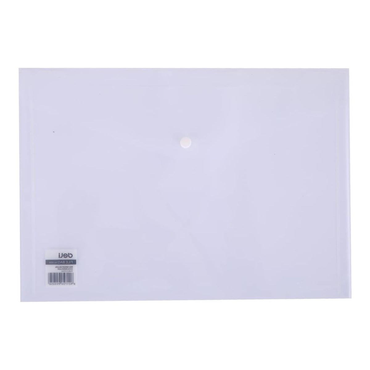 Mapa Plastic Cu Buton A4 Transparenta Deli