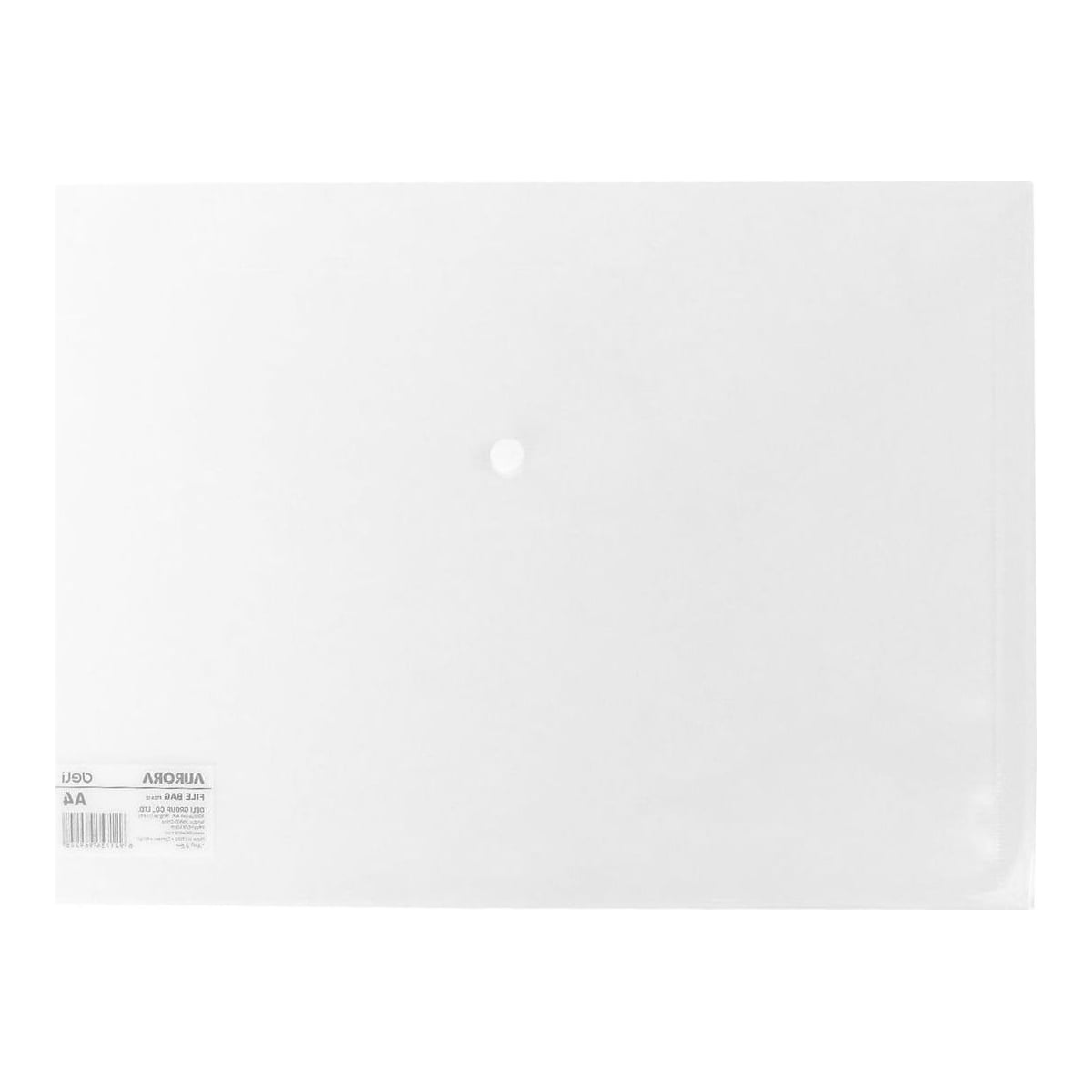 Mapa Plastic Cu Buton A4 Transparenta Deli