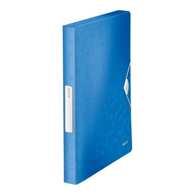 Mapa Plastic Albastru Metalizat 30MM Jumbo Wow Leitz