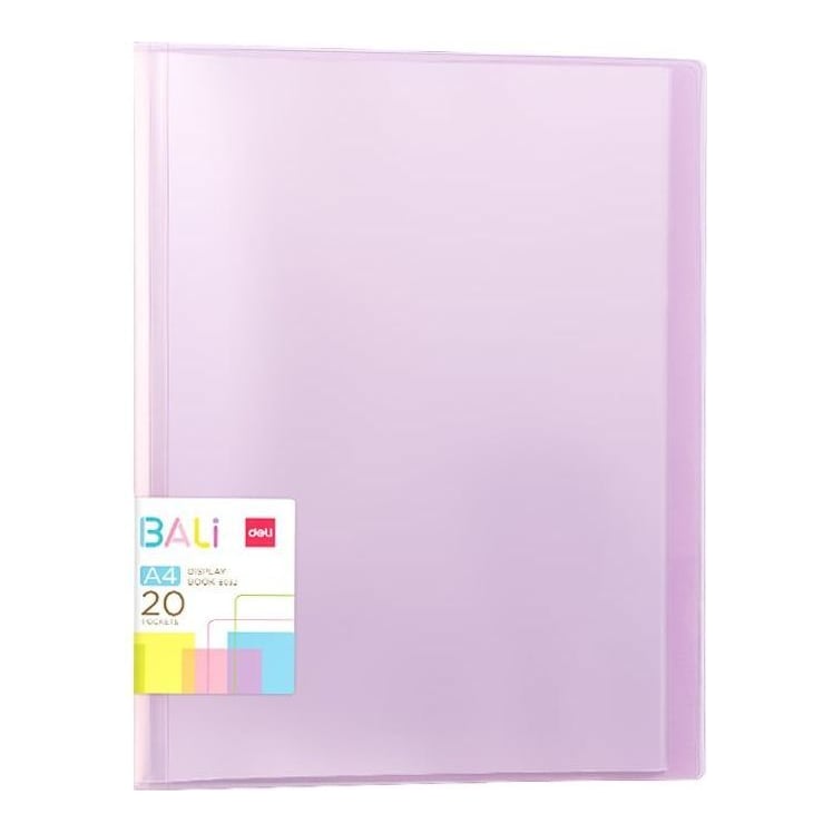 Mapa Prezentare 20 Folii Cop. Rigide Culori Pastel Bali Deli