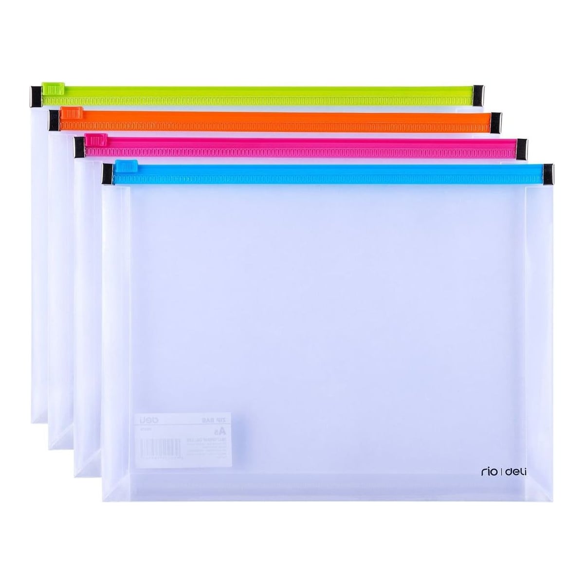Mapa Protectie Zip A5 Cu Burduf Deli