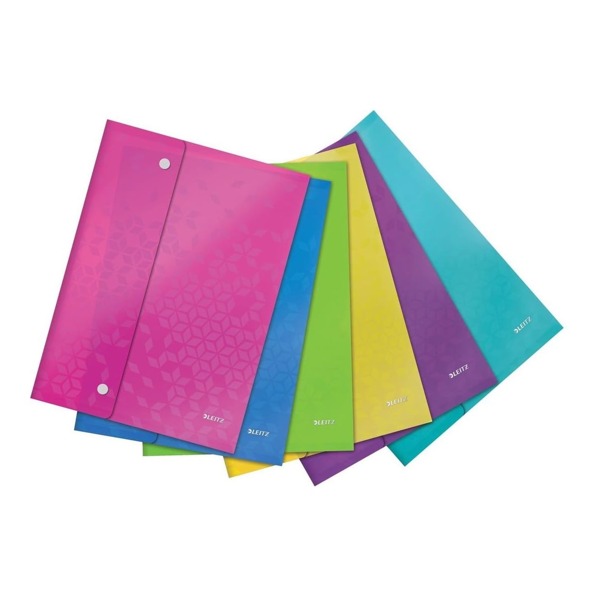 Mapa Protectie A4 Pp Cu Capse Diverse Culori Wow Leitz
