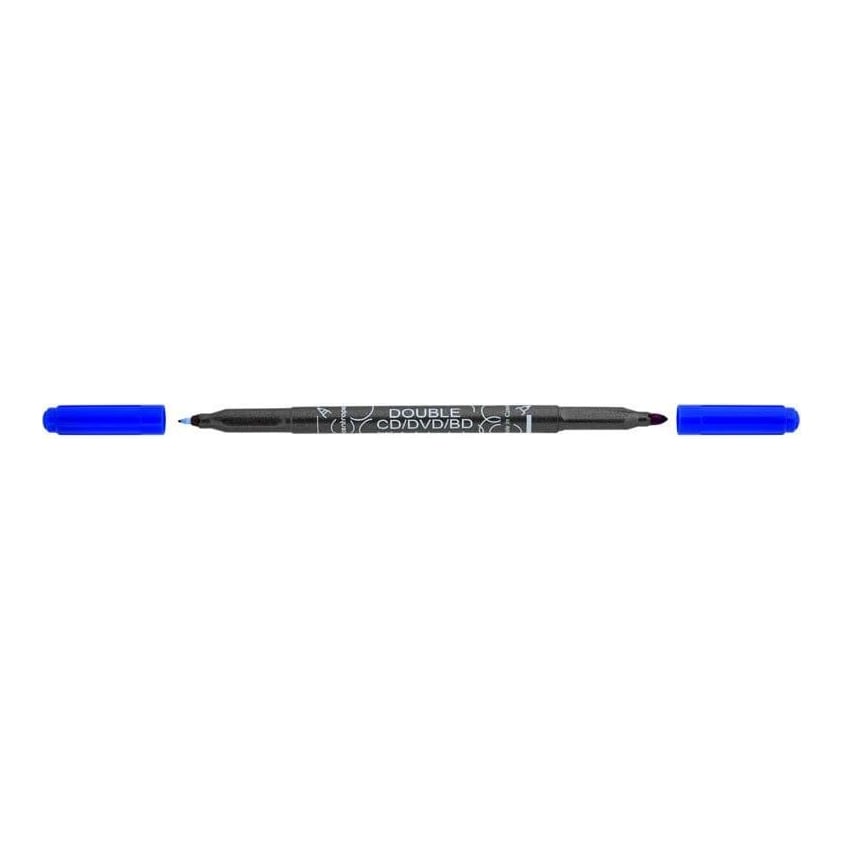 Marker CD 2 Capete Albastru 0.6/2.5MM 3616 Centropen