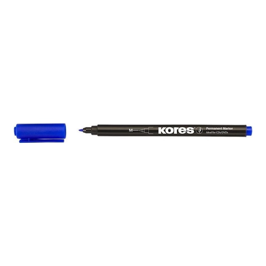 Marker CD Albastru 1.0MM Kores