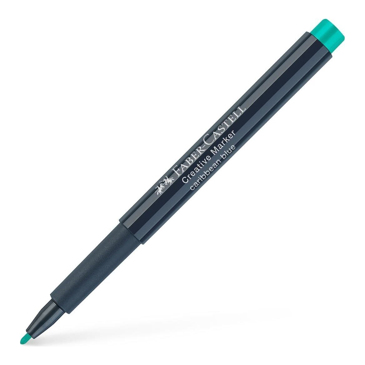 Marker Creativ Turcoaz Caraibe Faber-castell