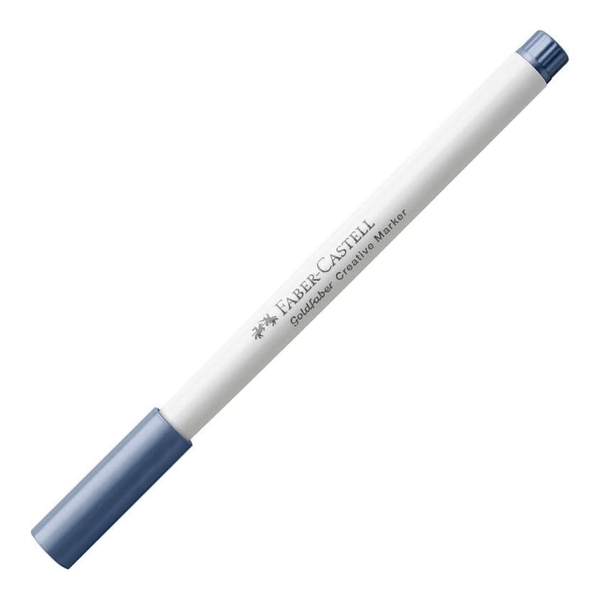 Marker Creativ Goldfaber Albastru Marin Metalizat 553 1.5MM Faber-castell