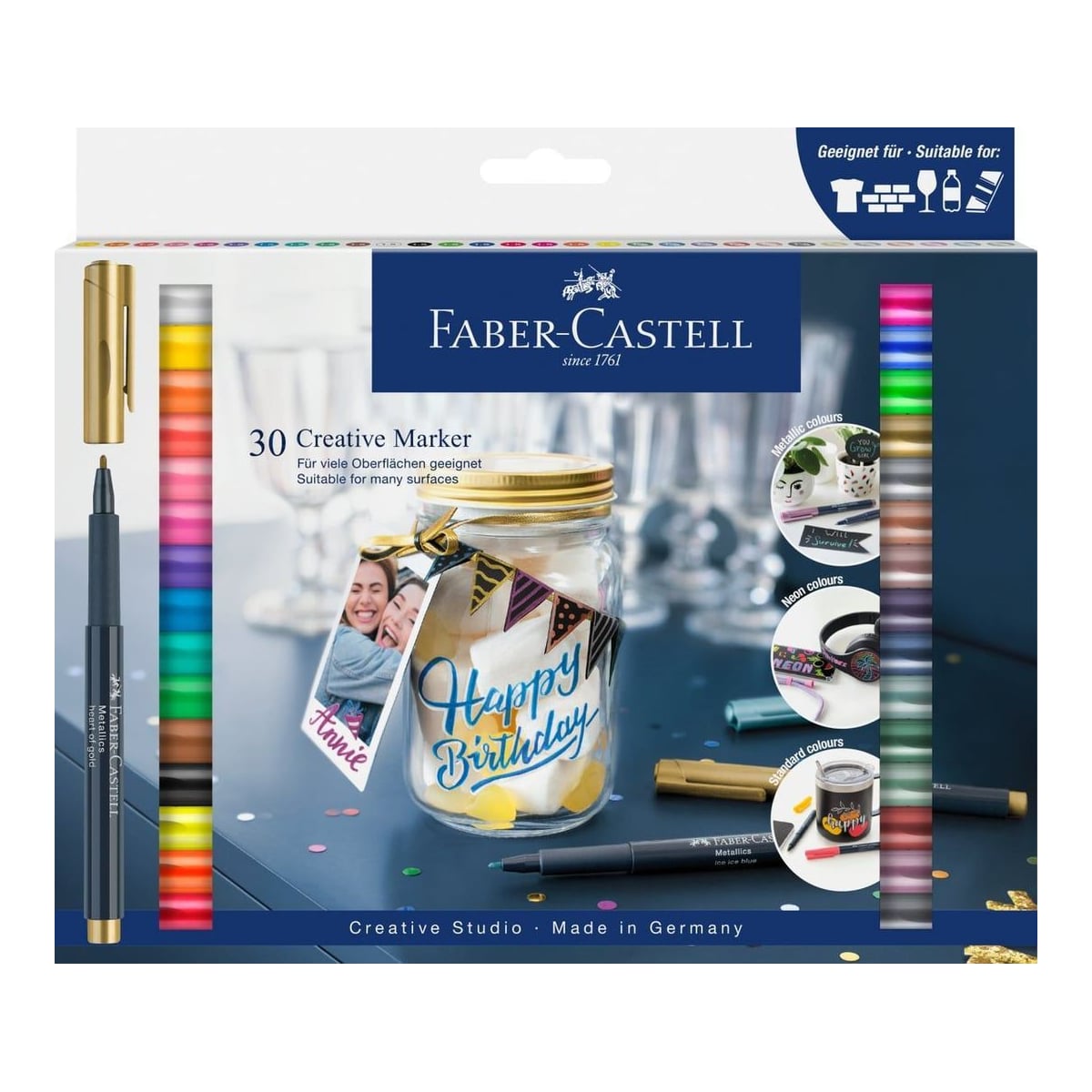 Marker Creativ Set 30 Faber-castell