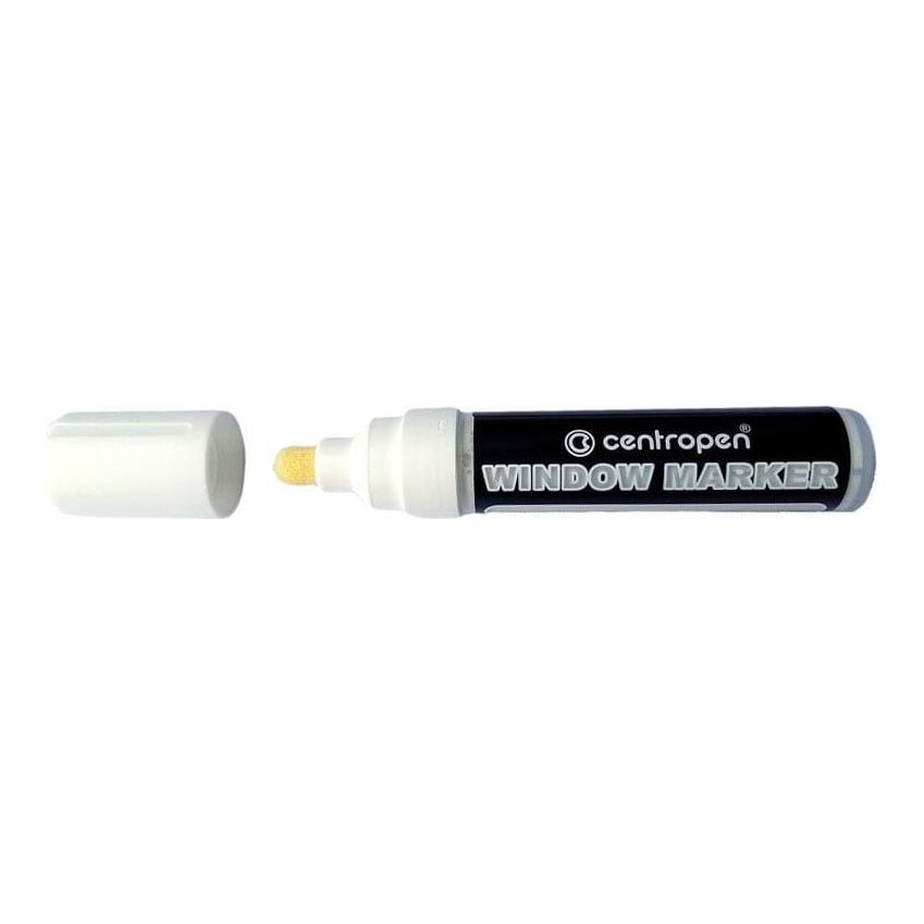 Marker Creta Lichida Alba 2-15MM Varf Rotund 9121 Centropen