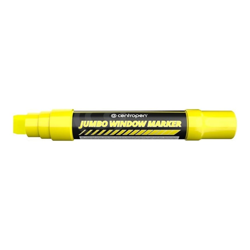 Marker Creta Lichida Galben Jumbo 2-15MM 9120 Centropen