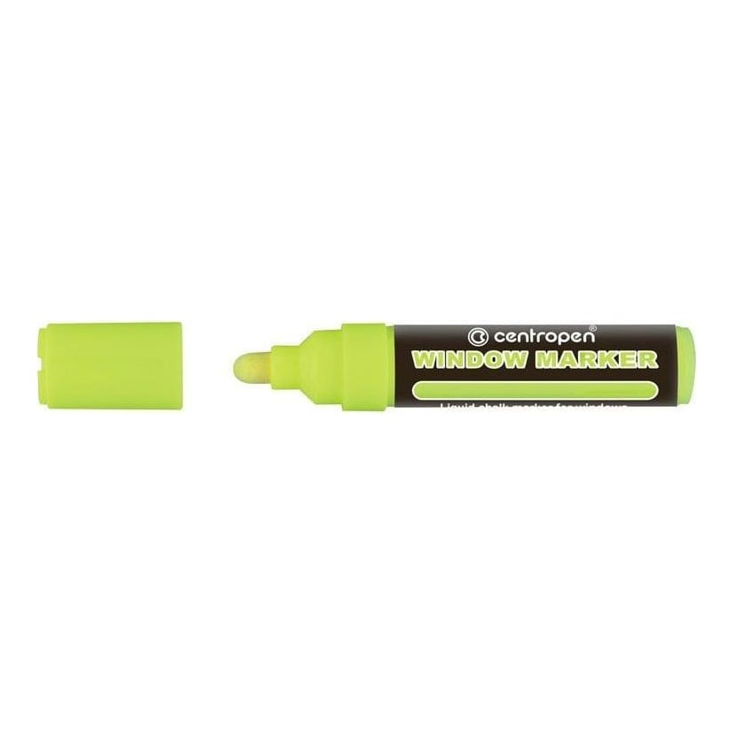 Marker Creta Lichida Galben Neon 2-15MM Varf Rotund 9121 Centropen
