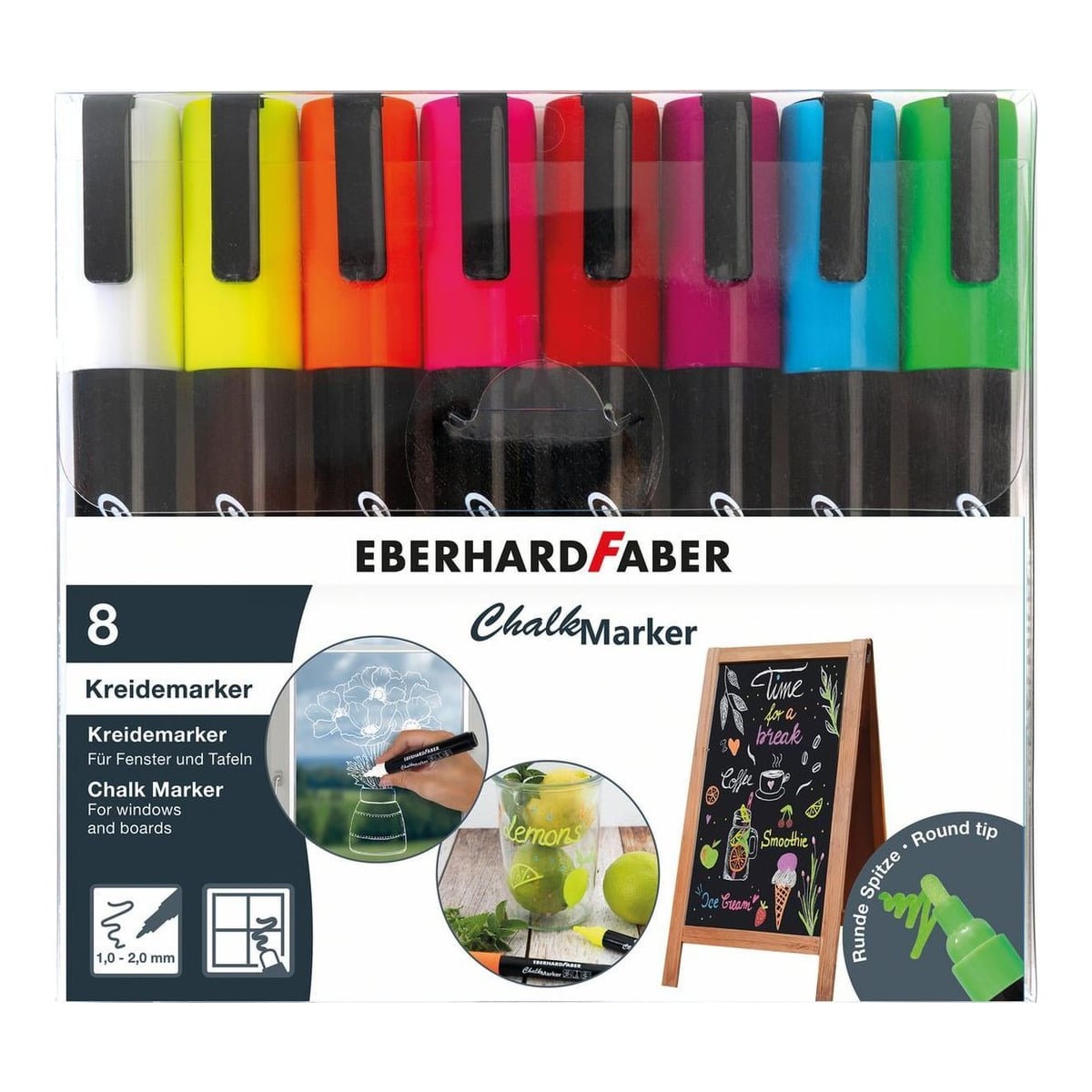 Marker Creta Set 8 Bucati Eberhard Faber