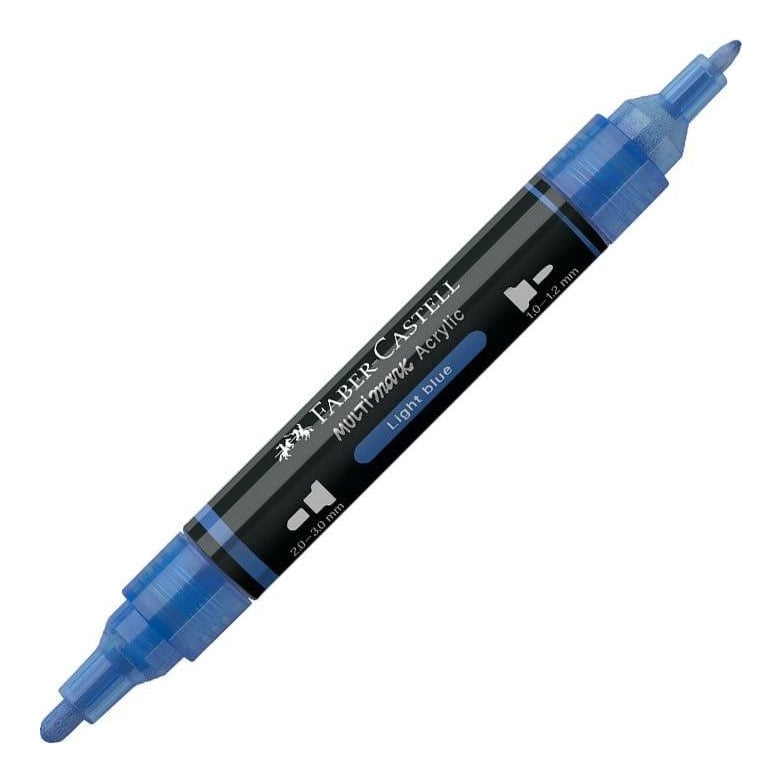 Marker Acrilic Multimark Cul. 140 Albastru Deschis Faber-castell