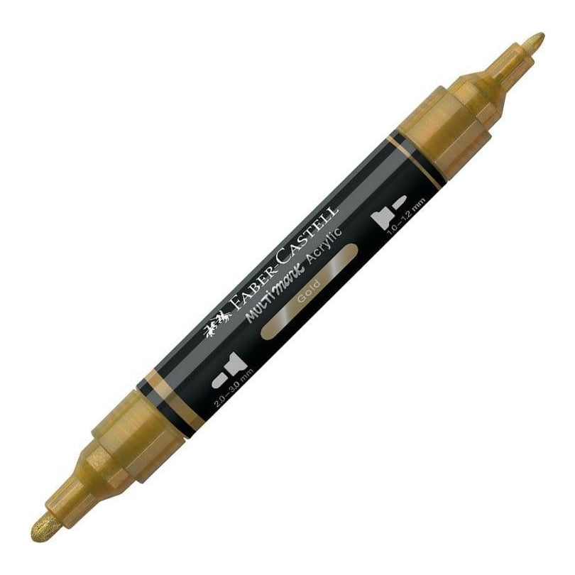 Marker Acrilic Multimark Cul. 250 Auriu Faber-castell