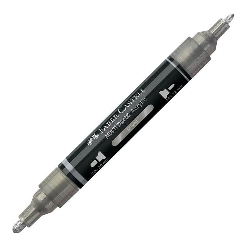 Marker Acrilic Multimark Cul. 251 Argintiu Faber-castell
