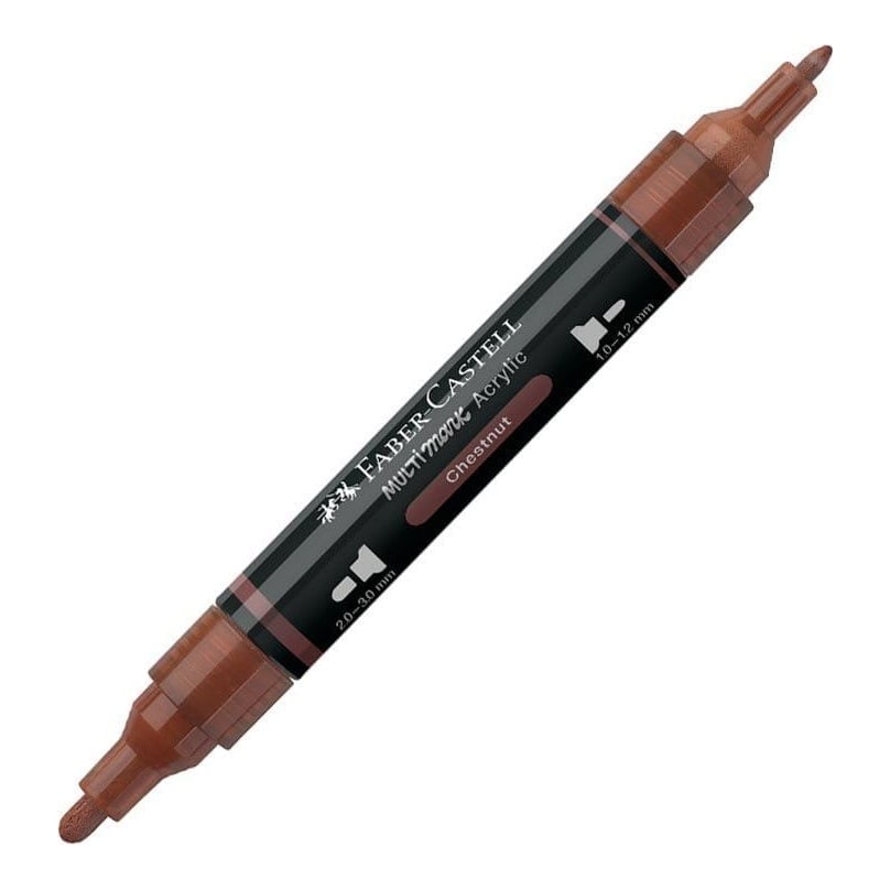 Marker Acrilic Multimark Cul. 378 Maro Nuca Faber-castell