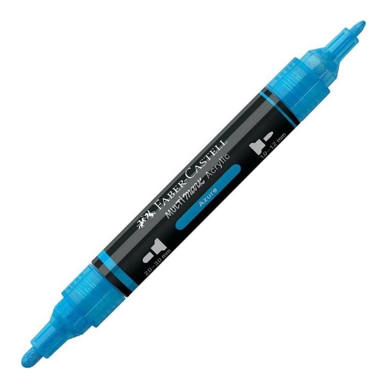 Marker Acrilic Multimark Cul. 448 Albastru Azure Faber-castell