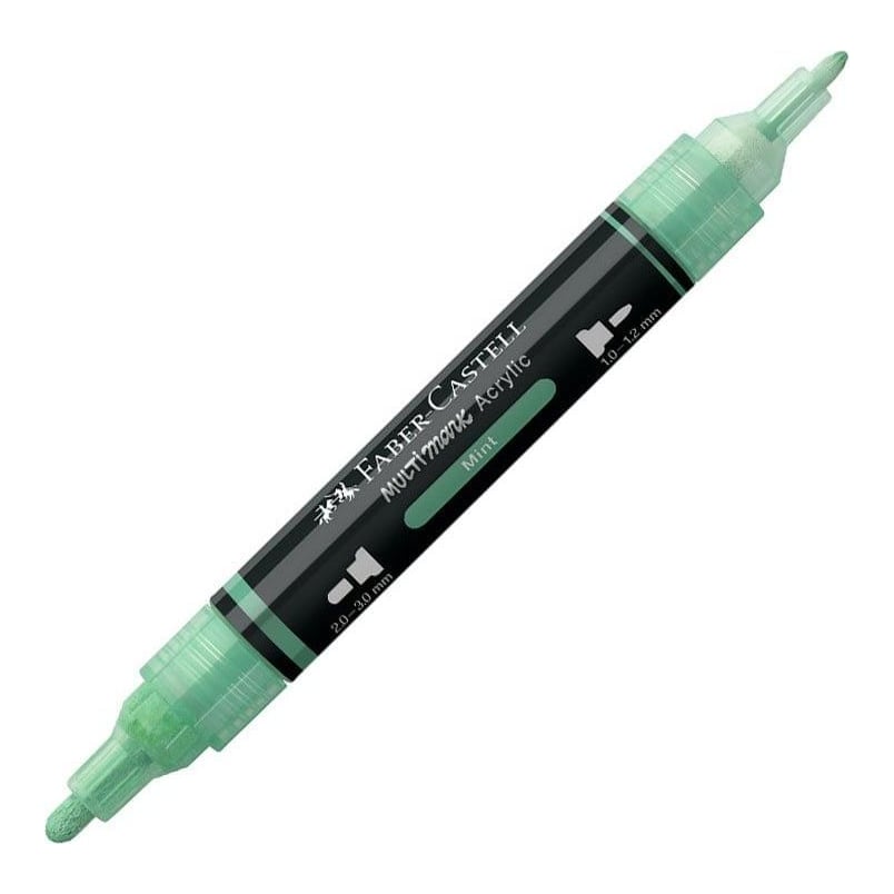 Marker Acrilic Multimark Cul. 412 Menta Faber-castell