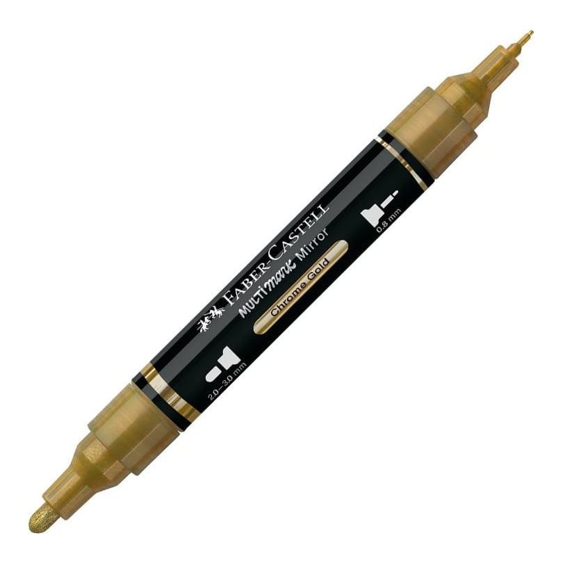 Marker Acrilic Multimark Cul. 550 Auriu Efect Oglinda Faber-castell