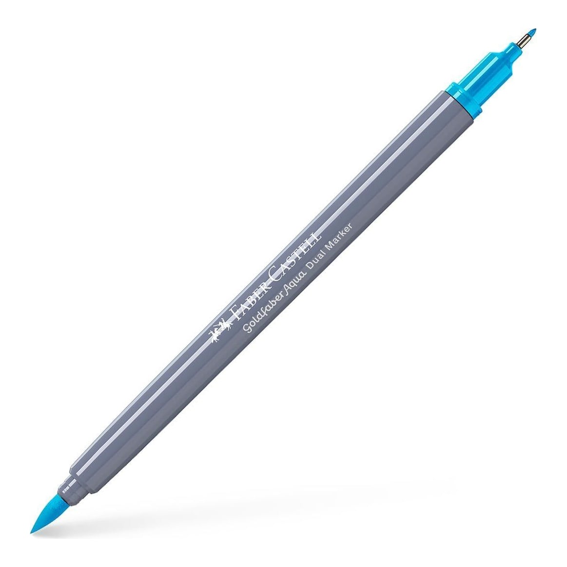 Marker Solubil 2 Capete Goldfaber Albastru Mangan 245 Faber-castell