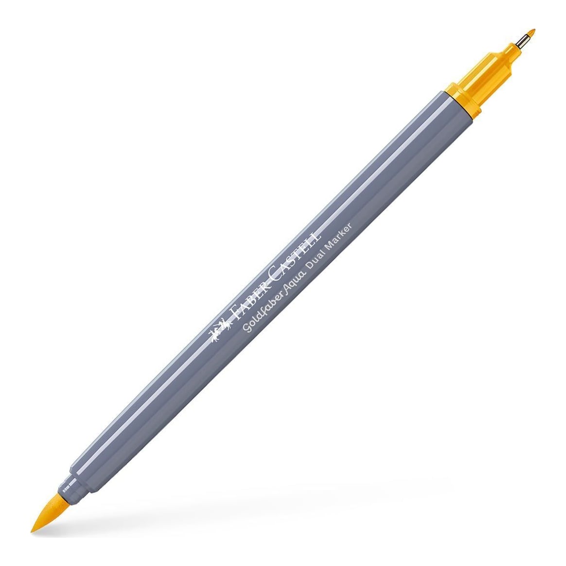 Marker Solubil 2 Capete Goldfaber Galben Napoli 185 Faber-castell