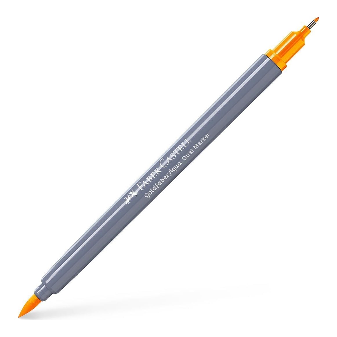 Marker Solubil 2 Capete Goldfaber Galben Crom Inchis 109 Faber-castell