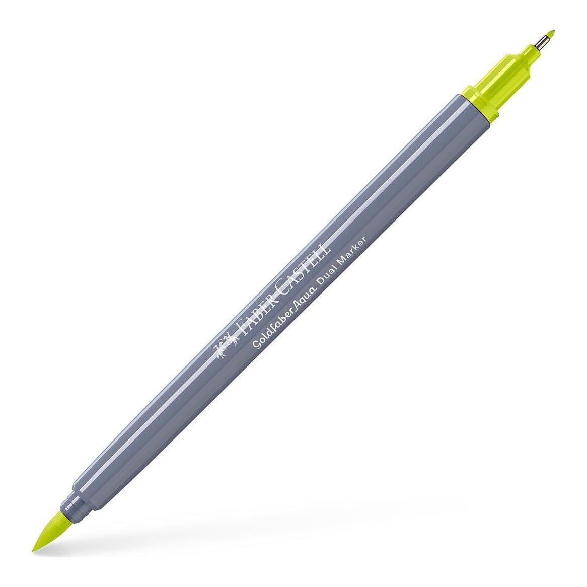 Marker Solubil 2 Capete Goldfaber Galben Lime 206 Faber-castell