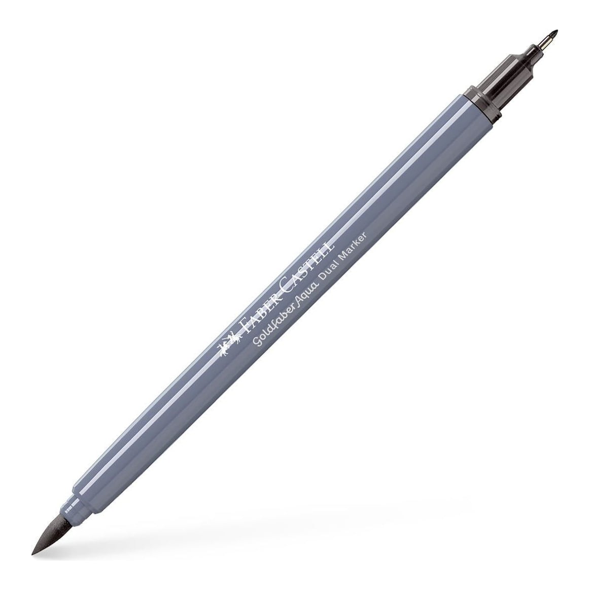 Marker Solubil 2 Capete Goldfaber Gri Rece IV 233 Faber-castell